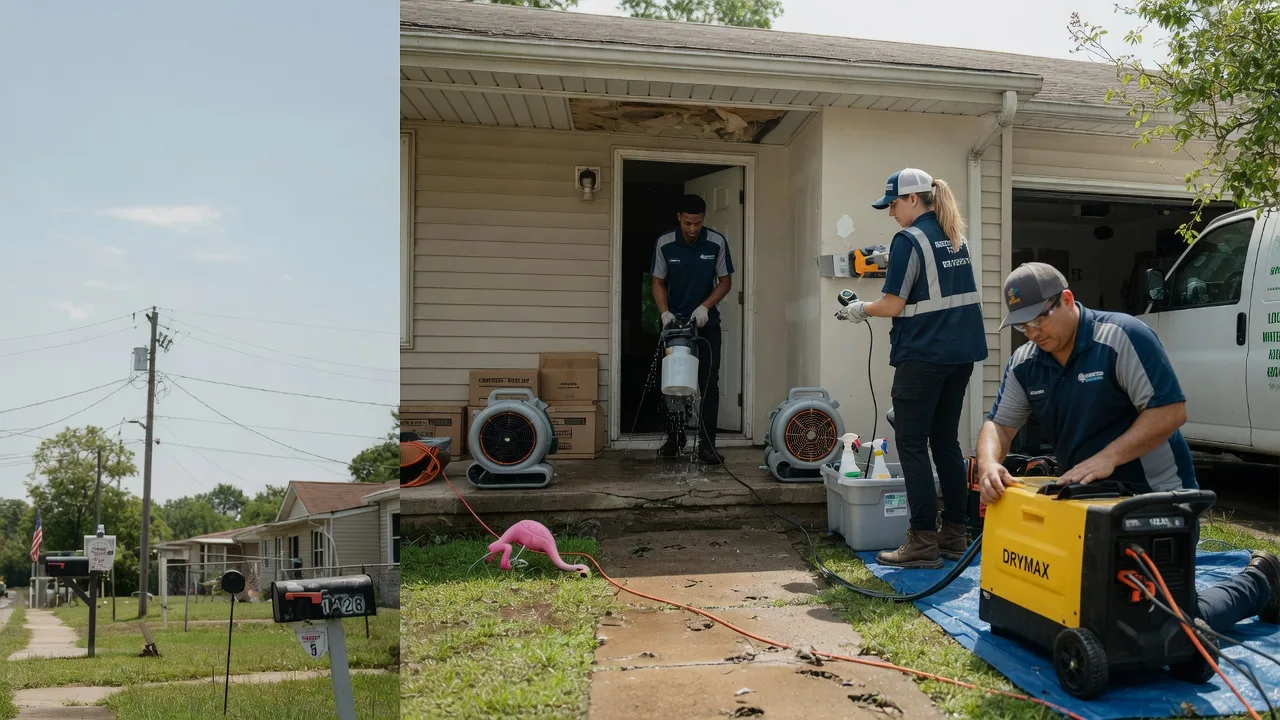 Storm Damage Water Removal in Dinwiddie, VA near me